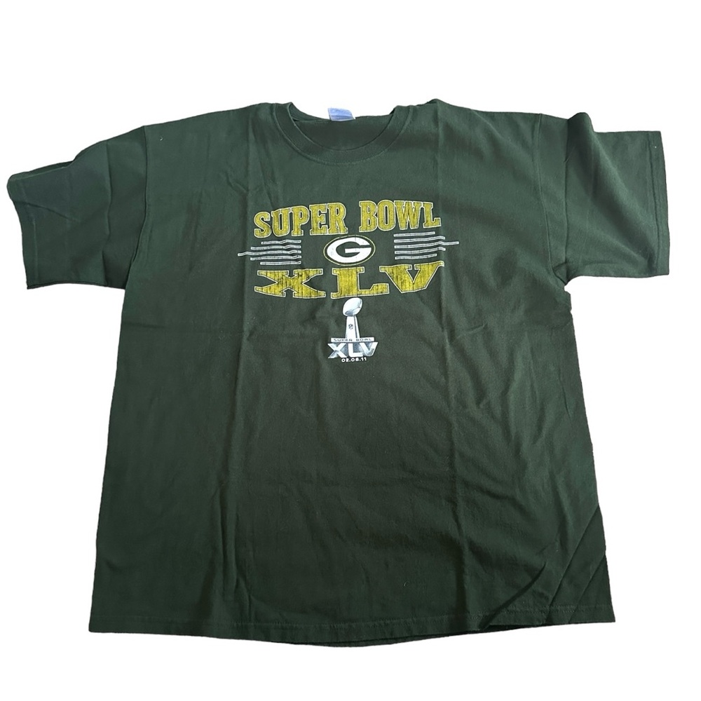 Men’s NFL Green Bay Packers‎ Super Bowl XLV Tee Shirt XL